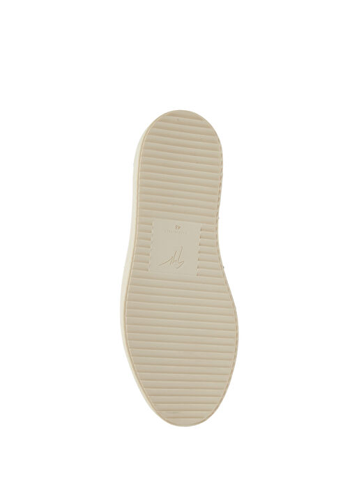 Siyah Erkek Deri Sneaker - Görsel 6