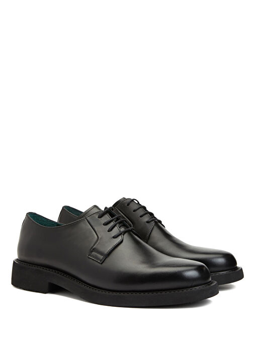 Siyah Erkek Deri Ayakkabı - Görsel 3