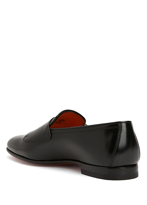 Siyah Erkek Deri Loafer - Görsel 4