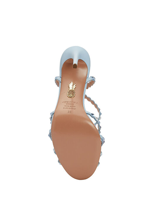 Tequila Açık Mavi Kadın Deri Sandalet - Görsel 6
