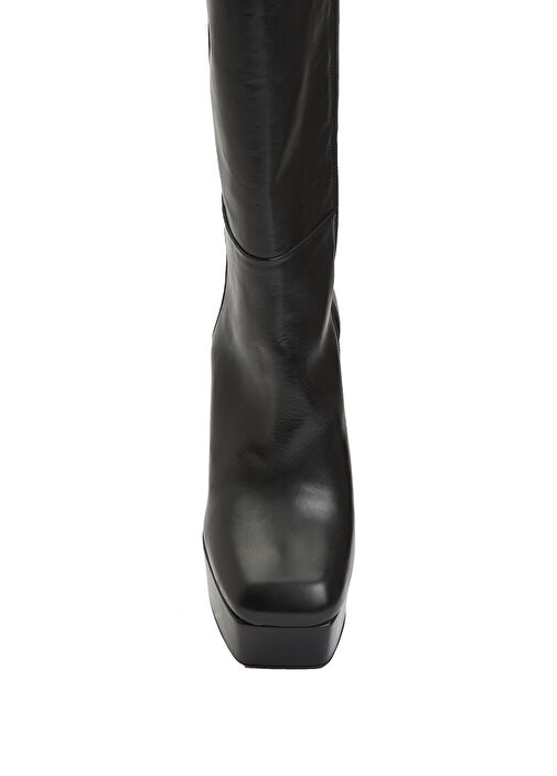 Network Network Siyah Kadın Deri Çizme Bot | Beymen Siyah - 5. görsel