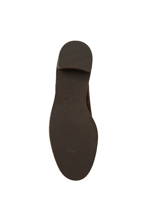 Koyu Kahverengi Kadın Süet Çizme - Görsel 6