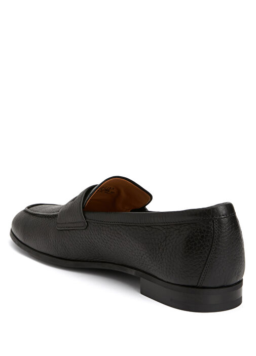Siyah Erkek Deri Loafer - Görsel 4