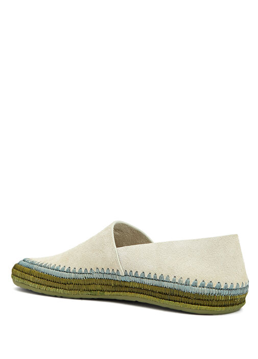 x Paula's Ibiza Gri Erkek Süet Espadril - Görsel 4