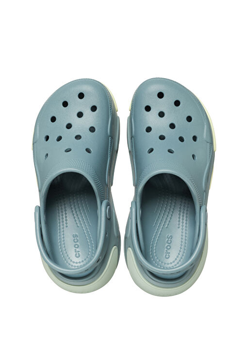 Bubble Crush Clog Gri Yeşil Kadın Terlik - Görsel 4