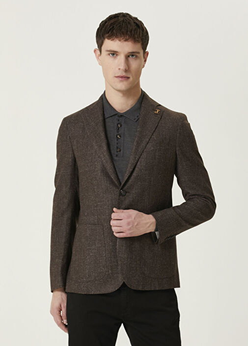 Pal Zileri - Brown Wool Coat