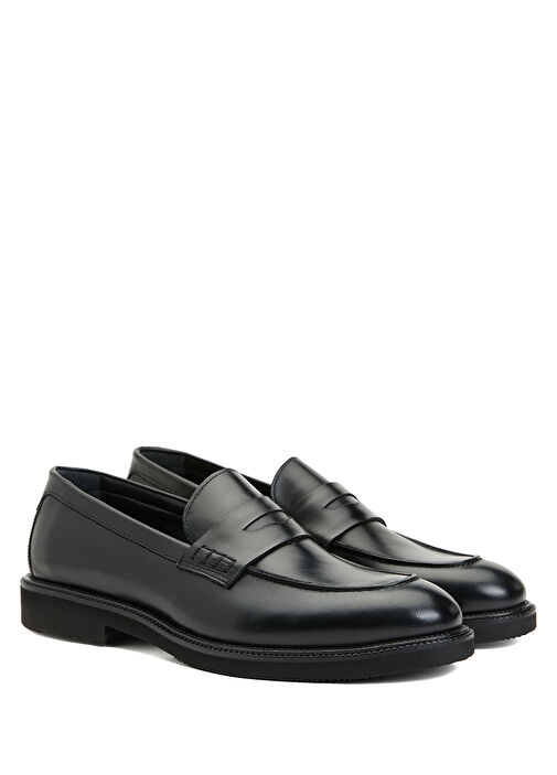 Siyah Erkek Deri Ayakkabı - Görsel 3