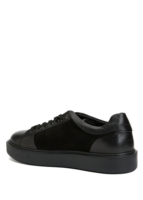 Network Siyah Network Deri Erkek Sneaker
