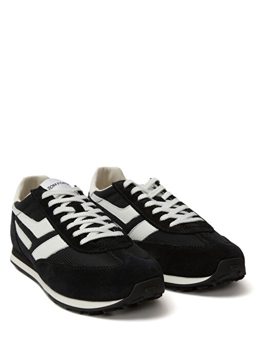 Mick Siyah Beyaz Erkek Sneaker - Görsel 3