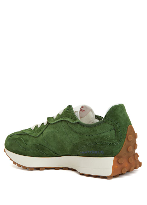 327 Lifestyle Yeşil Erkek Deri Sneaker - Görsel 4