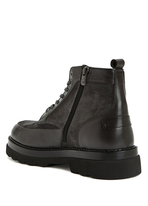 Antrasit Erkek Süet Detaylı Bot - Görsel 4