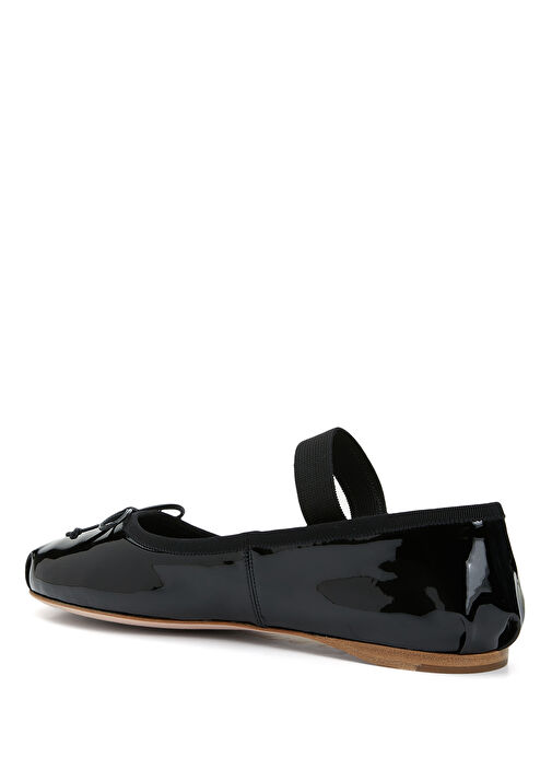 Siyah Deri Babet - Görsel 4