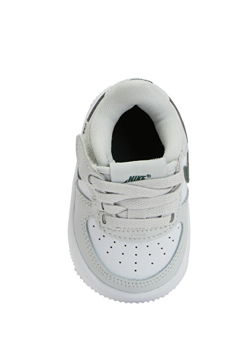 Force 1 Low Easyon Siyah Gri Çocuk Deri Sneaker - Görsel 5