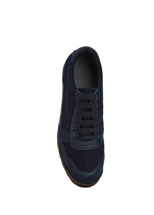 Isaia Isaia Aquacash Lacivert Erkek Kaşmir Sneaker | Beymen Lacivert - 5. görsel