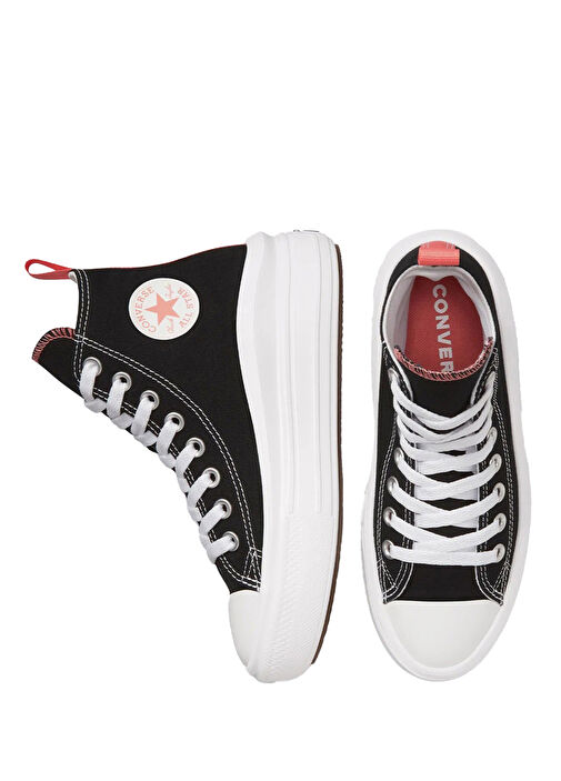 Chuck Taylor All Star Move Siyah Çocuk Sneaker - Görsel 6