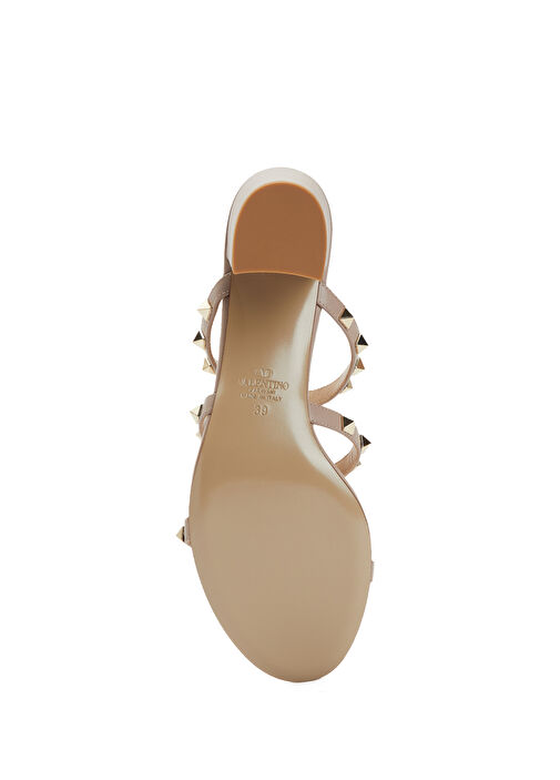 Rockstud Kadın Deri Terlik - Görsel 6
