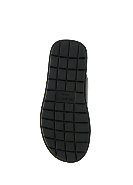 Siyah Erkek Deri Terlik - Görsel 6