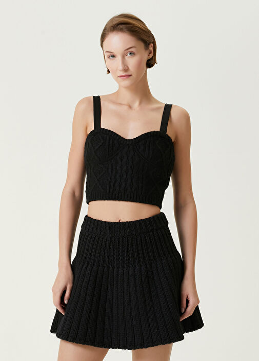 knit bustier