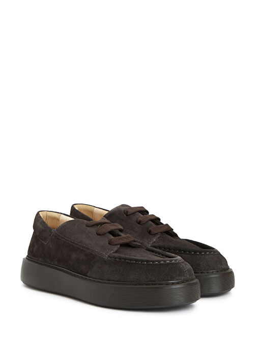 Tahoe Koyu Kahverengi Erkek Süet Sneaker - Görsel 3