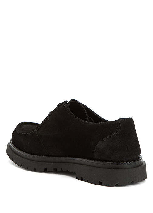 Siyah Erkek Deri Ayakkabı - Görsel 4