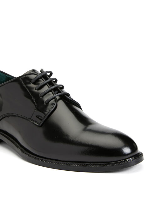 Siyah Erkek Deri Ayakkabı - Görsel 7