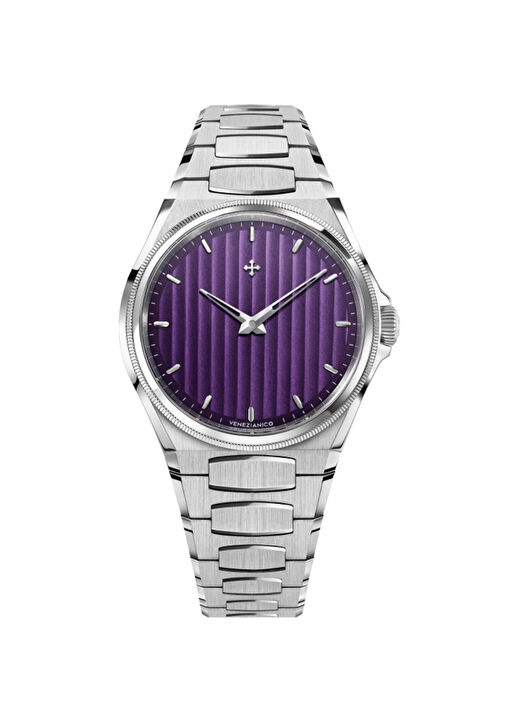 Venezianico Mor Erkek 6221501C Arsenale 40 Kurmalı Otomatik Gri
