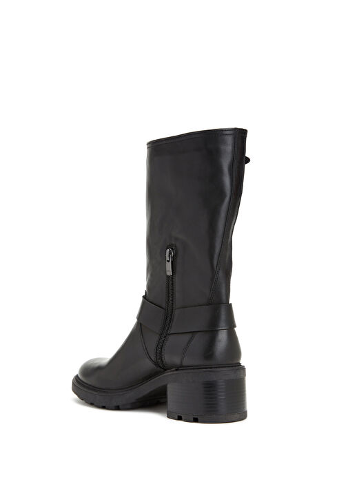Divarese Divarese Siyah Kadın Deri Bot | Beymen Siyah - 4. görsel