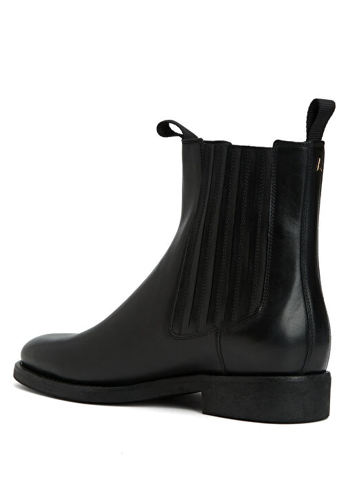 Siyah Erkek Deri Bot - Görsel 4