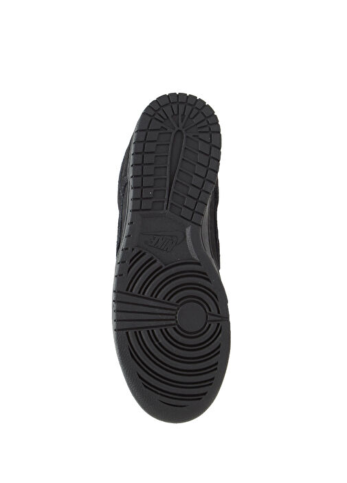 Dunk Low Retro Siyah Erkek Deri Sneaker - Görsel 6