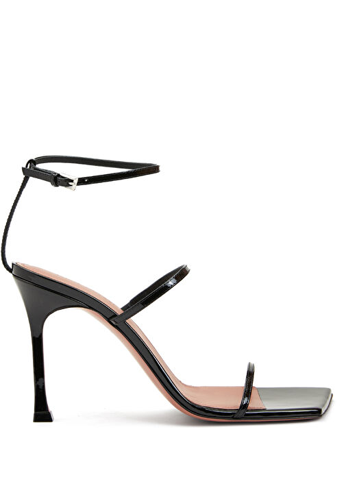 Maya Siyah Kadın Deri Sandalet - Görsel 2