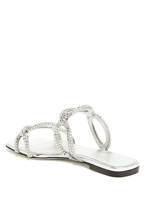 Chain 1967 Silver Kadın Terlik - Görsel 4