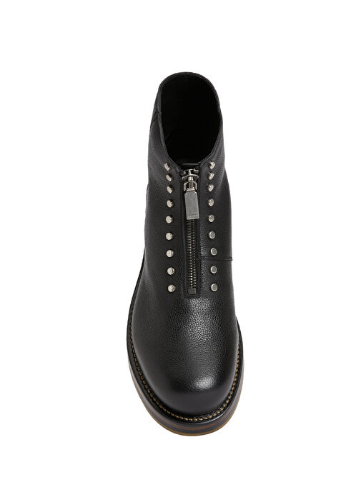 Siyah Troklu Erkek Deri Bot - Görsel 6