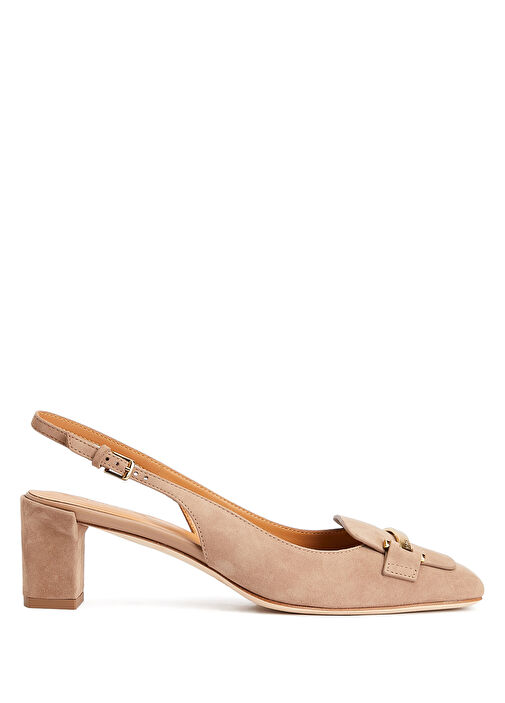 Tod's Tod's Açık Kahverengi Deri Topuklu Ayakkabı Basketbol Ayakkabıları | Beymen Açık Kahverengi - 2. görsel