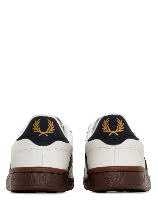 Beyaz Erkek Deri Sneaker - Görsel 4