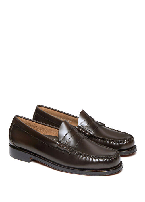 Weejuns Larson Penny Kahverengi Erkek Deri Loafer - Görsel 3