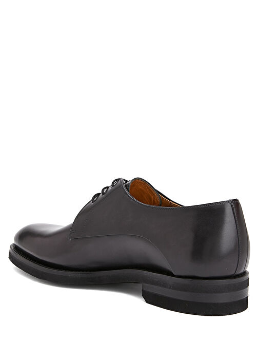 Koyu Gri Erkek Deri Ayakkabı - Görsel 4