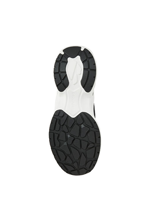 Siyah Beyaz Erkek Sneaker - Görsel 6