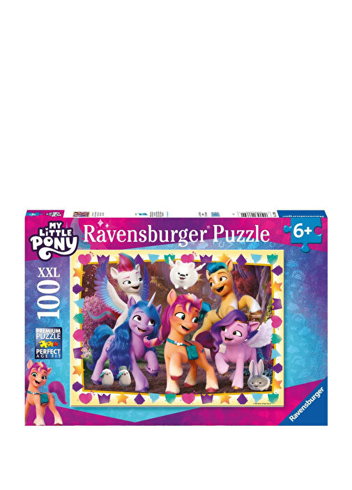 Ravensburger 133390 My Little Pony 100 Parça Puzzle Çok Renkli