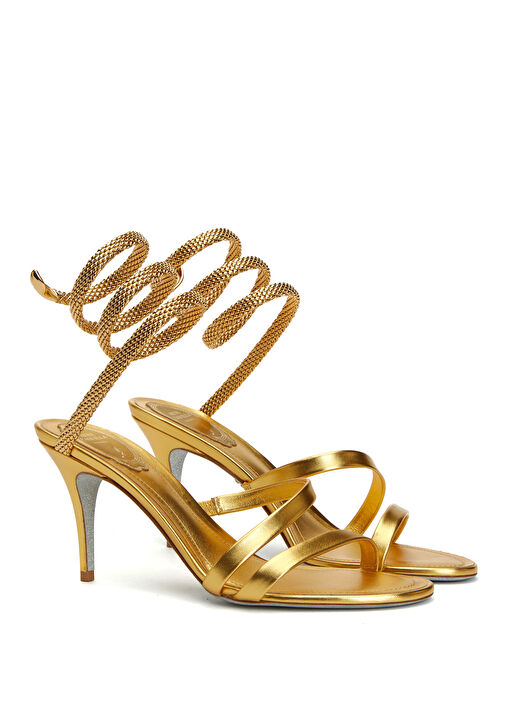 Rene Caovilla Rene Caovilla Gold Kadın Deri Sandalet Sandalet & Terlik | Beymen Gold - 3. görsel