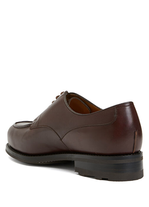 Koyu Kahverengi Erkek Deri Ayakkabı - Görsel 8