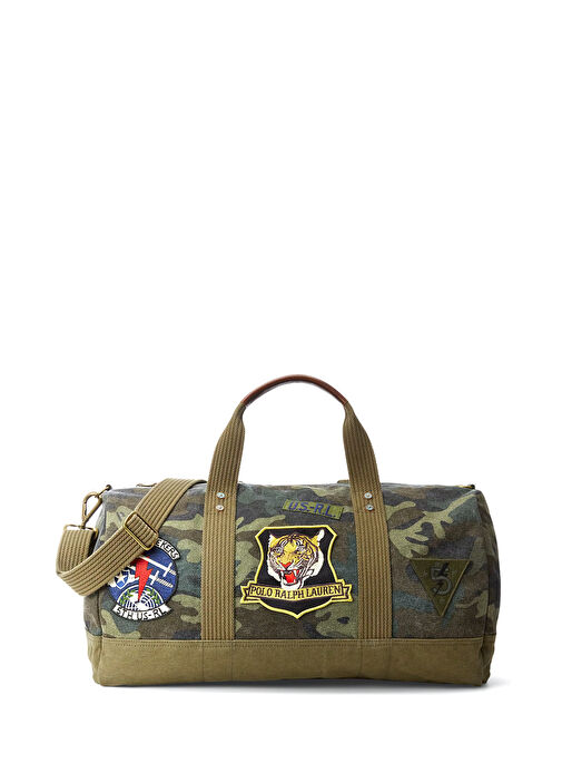 Haki Polo Ralph Lauren Haki Men Khaki Camouflage Patterned Travel Bag 1451941 Beymen