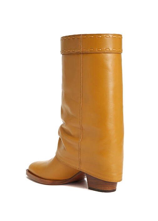 Taba Kadın Deri Bot - Görsel 4