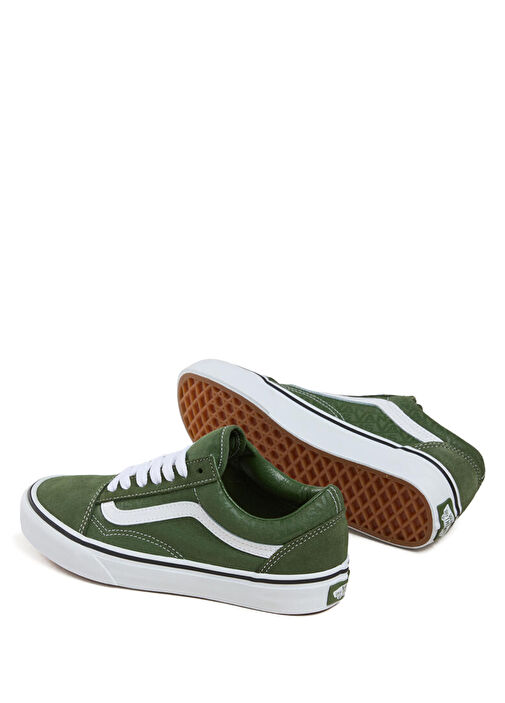 Old Skool Yeşil Unisex Çocuk Sneaker - Görsel 5