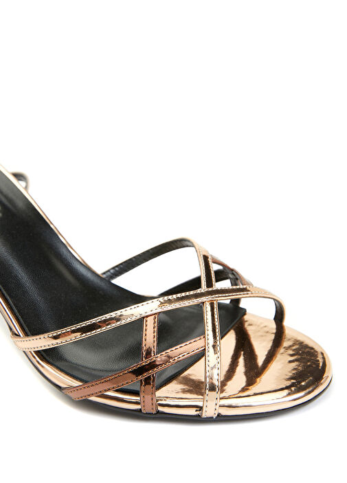 Network Network Gold Kadın Deri Sandalet Sandalet & Terlik | Beymen Gold - 7. görsel