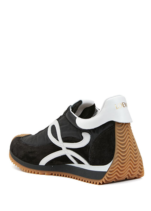 Flow Runner Siyah Beyaz Kadın Sneaker - Görsel 4