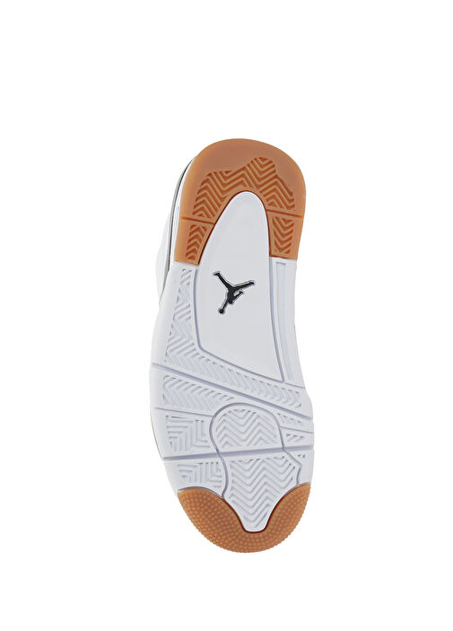 Jordan Air 4 RM Beyaz Unisex Çocuk Deri Sneaker - Görsel 6