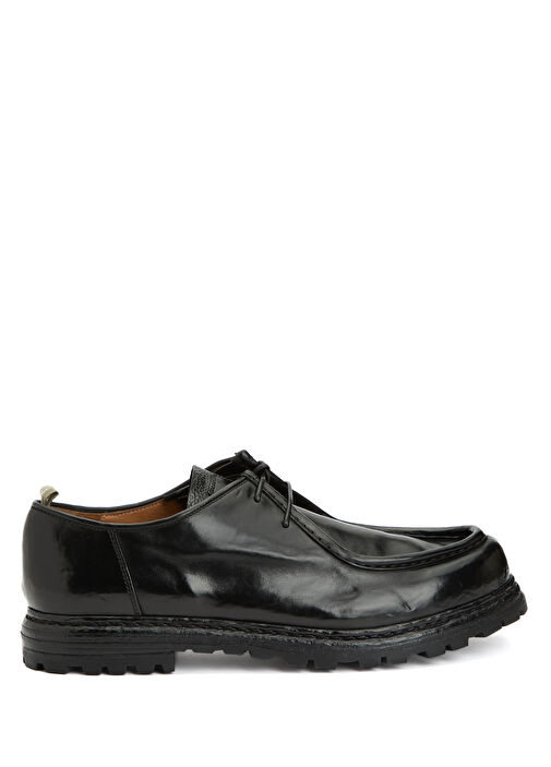 Volcov Siyah Erkek Deri Ayakkabı - Görsel 2