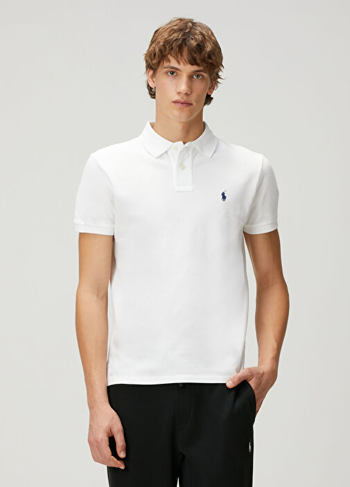 Polo Ralph Lauren Beyaz Erkek Beyaz Polo Yaka T-shirt 1626433 | Beymen