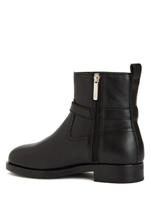Siyah Kadın Deri Bot - Görsel 4