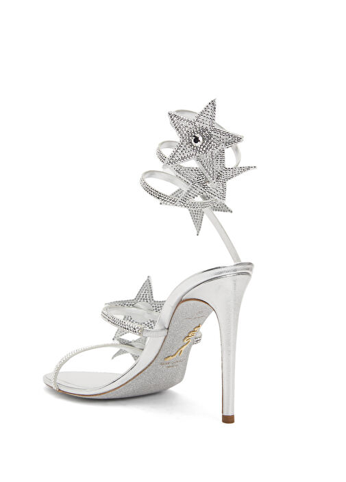 Cleo Silver Topuklu Sandalet - Görsel 4